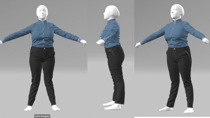 3D Avatar Body Introduces FBX Skeleton for Animatable Avatars